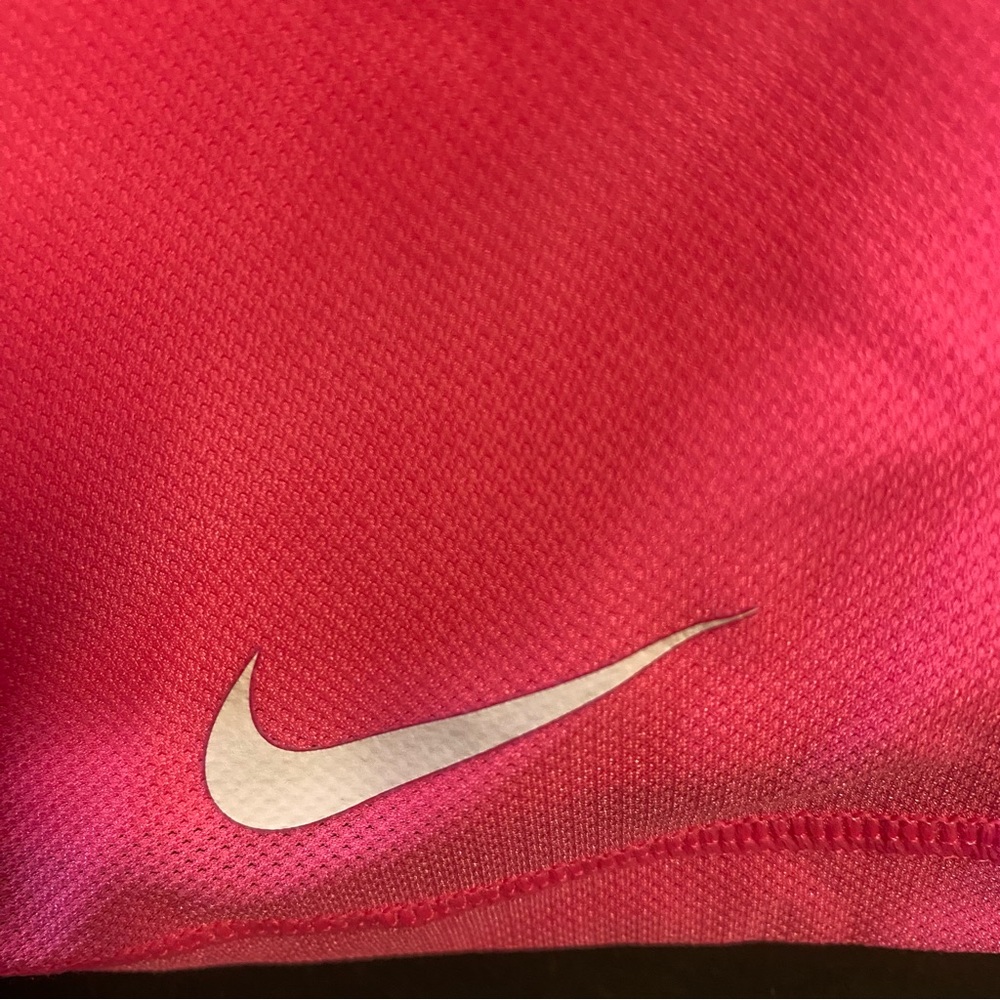 Nike Women's Skirt in White, Neon Yellow, and Pink - Picture 4 of 9